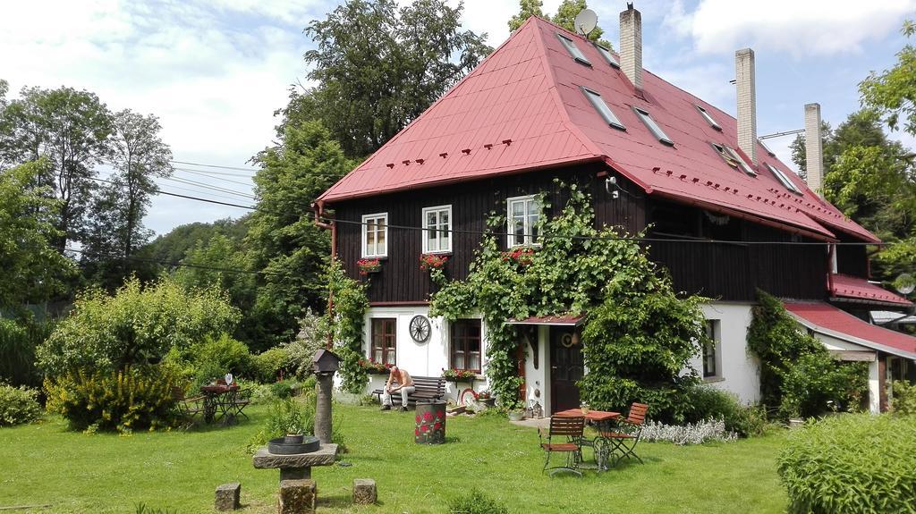 Pension Laura Chřibská Bagian luar foto