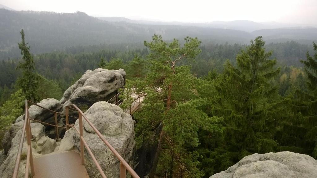 Pension Laura Chřibská Bagian luar foto